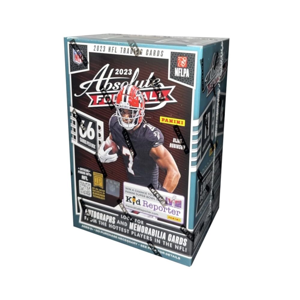Amazon.com: 2023 Panini Absolute Football Hobby Blaster Box